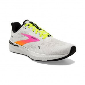 BROOKS Launch GTS 9 Homme White/Pink/Nightlife