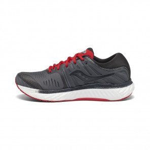 SAUCONY HURRICANE 22 Homme - Charcoal | Red