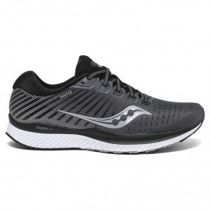 SAUCONY Guide 13 Homme BLACK/WHITE 